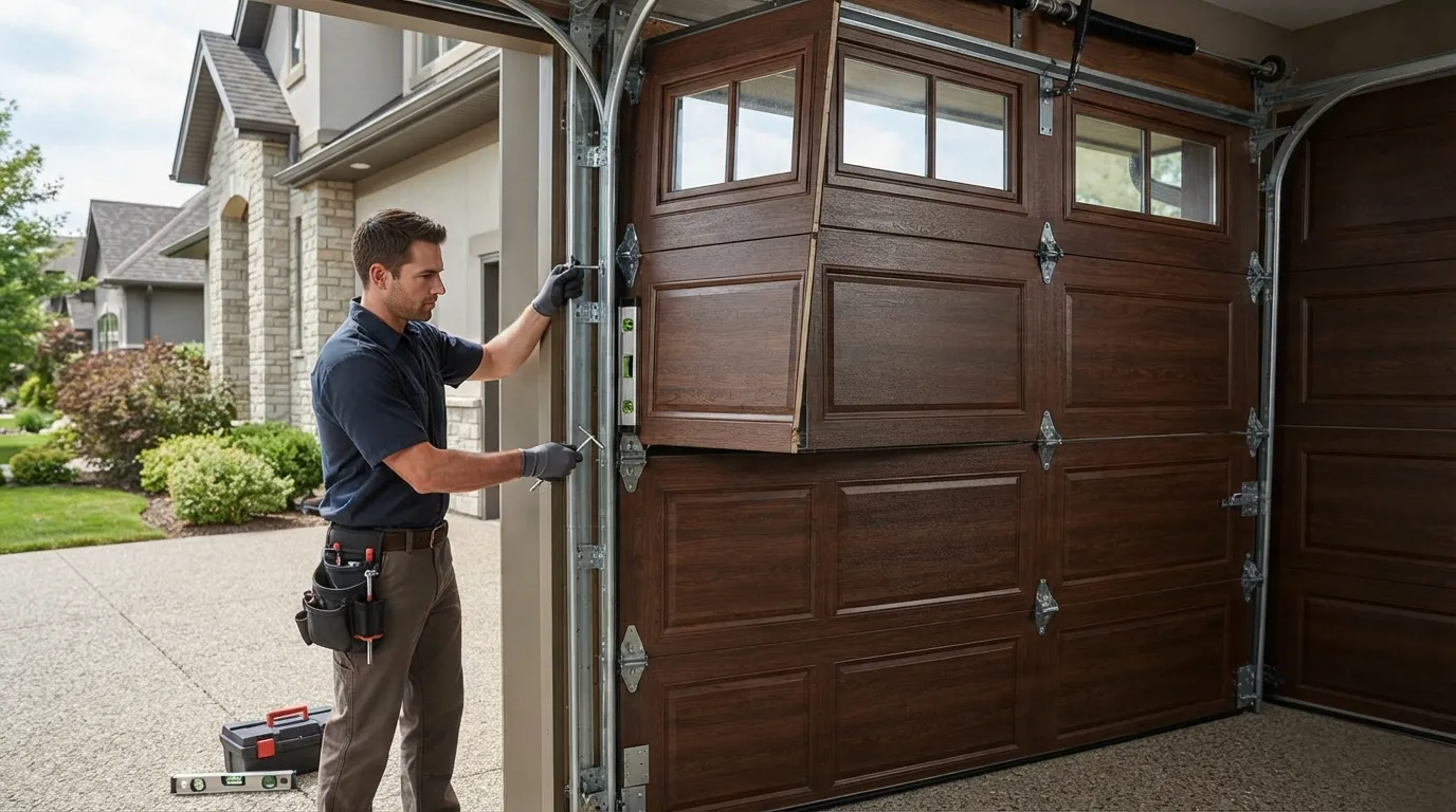 Garage Door Panel Replacement for Rose Hill Homes in Chantilly
