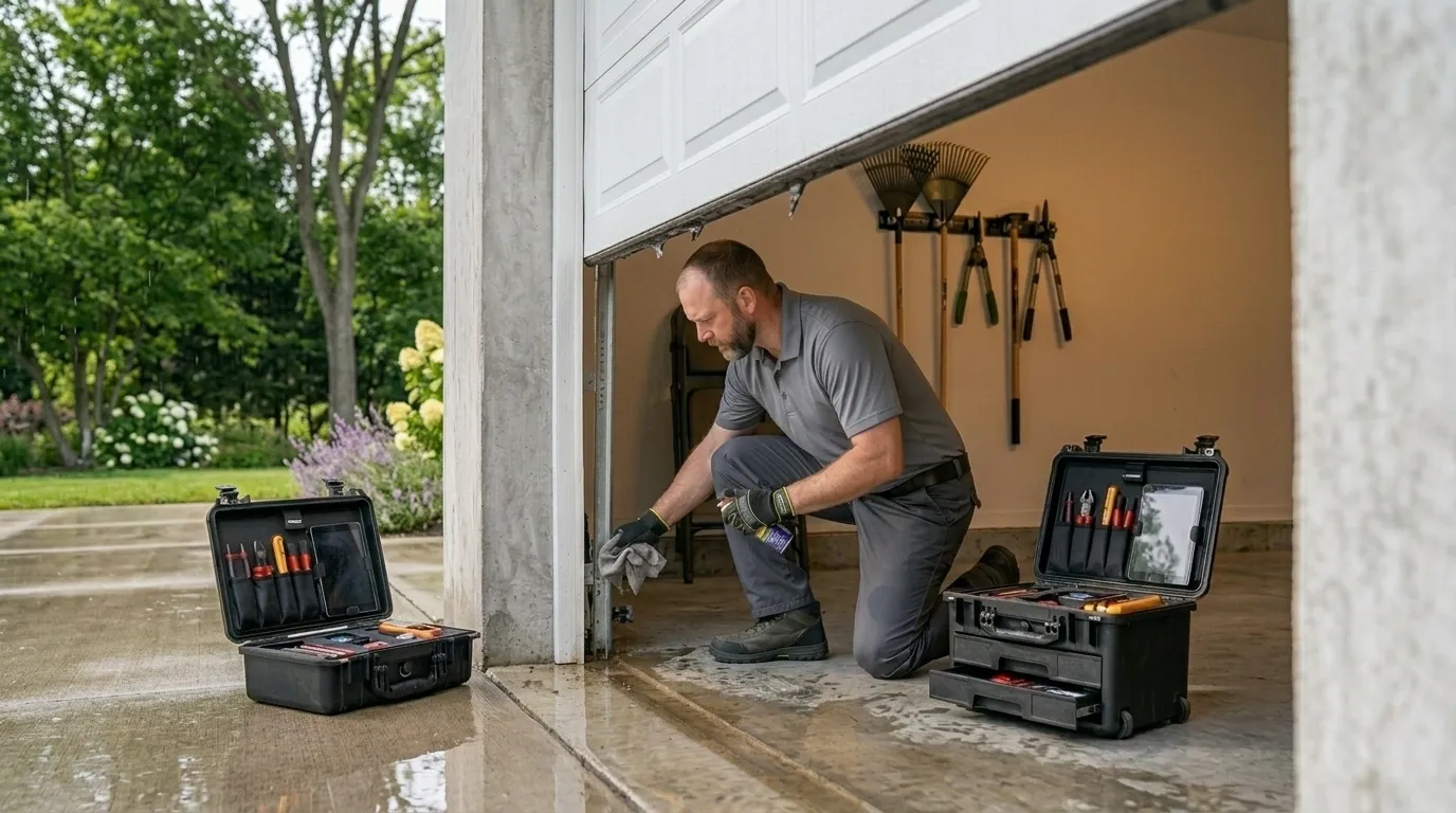 Garage Door Service for Montclair Homes in Chantilly