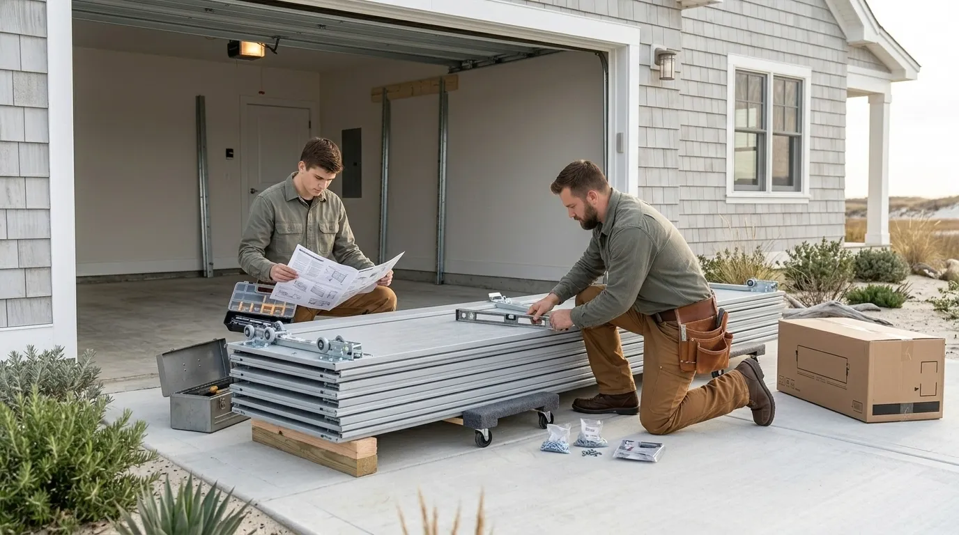 New Garage Door Installation for Rose Hill Homes in Chantilly