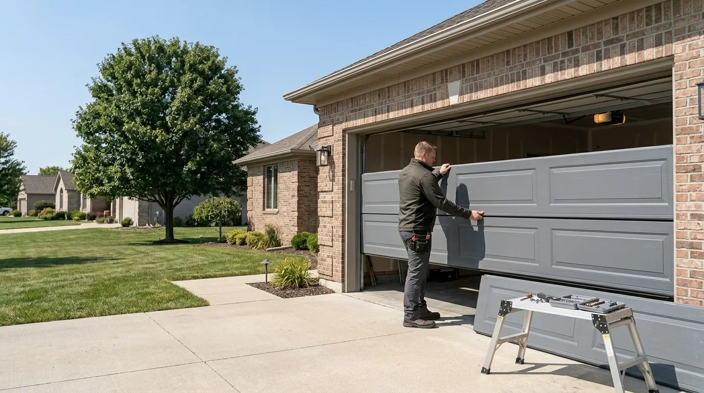 New Garage Door Installation for Wolf Trap Homes in Chantilly