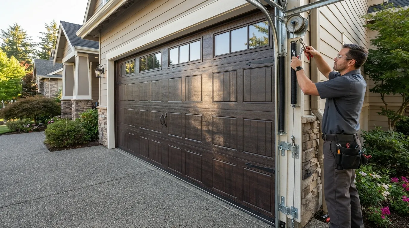 Spring Repair for Great Falls Garage Doors in Chantilly